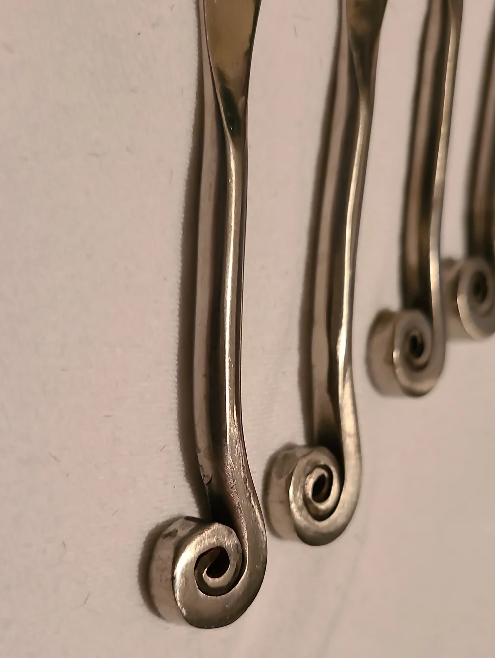 Swirl Butter Cheese Knives Swirl Handle Knife - Picture 4 of 8
